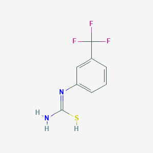 molecular formula C8H7F3N2S B7724772 CID 352754 
