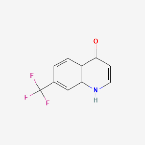 molecular formula C10H6F3NO B7724780 7-(三氟甲基)-4-喹啉醇 CAS No. 93516-03-1