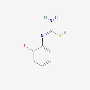 molecular formula C7H7FN2S B7724785 CID 136468 