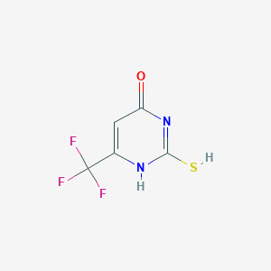 molecular formula C5H3F3N2OS B7724810 CID 344121 