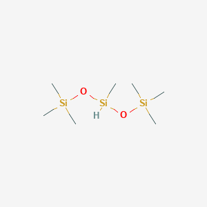 molecular formula C7H22O2Si3 B7725032 1,1,1,3,5,5,5-七甲基三硅氧烷 