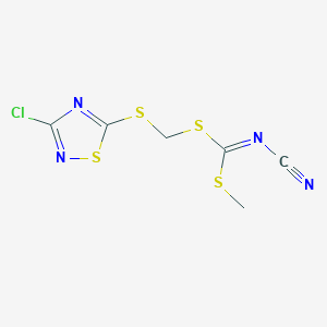 molecular formula C6H5ClN4S4 B7725064 CID 6387555 