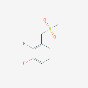 molecular formula C8H8F2O2S B7725105 2,3-Difluorobenzylmethylsulfone 