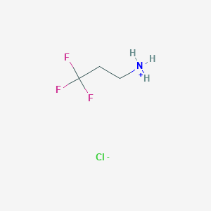 3,3,3-Trifluoropropylazanium;chloride