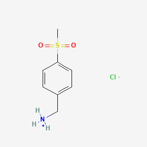 p-Methylsulphonylbenzylamine hydrochloride