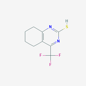 molecular formula C9H9F3N2S B7725304 CID 640494 