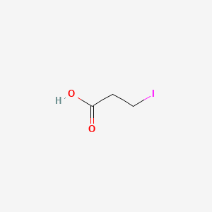 molecular formula C3H5IO2 B7725351 3-碘丙酸 CAS No. 26834-34-4