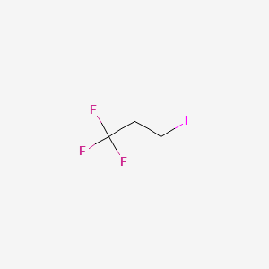 molecular formula C3H4F3I B7725354 1,1,1-三氟-3-碘丙烷 CAS No. 71215-70-8