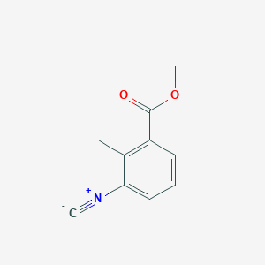 molecular formula C10H9NO2 B7725407 Methyl-3-isocyano-2-methylbenzoate CAS No. 730971-38-7