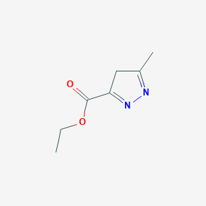 molecular formula C7H10N2O2 B7725467 3-Methyl-1H-pyrazole-5-carboxylic acid ethyl ester 