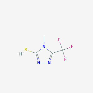 molecular formula C4H4F3N3S B7725523 CID 121740 