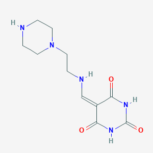 molecular formula C11H17N5O3 B7725554 CID 5553506 