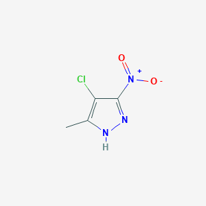 molecular formula C4H4ClN3O2 B7725568 CID 595016 