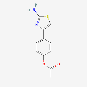 4-(4-Acetoxyphenyl)-2-aminothiazole