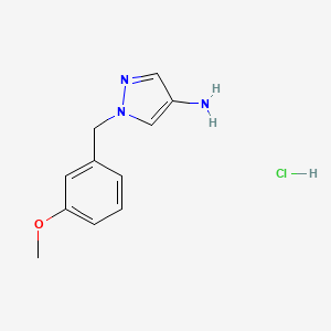 1-(3-Methoxybenzyl)-1H-pyrazol-4-amine hydrochloride
