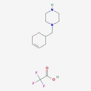 1-Cyclohex-3-enylmethyl-piperazine trifluoroacetate