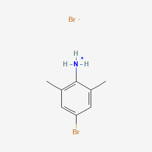 molecular formula C8H11Br2N B7725900 Benzenamine, 4-bromo-2,6-dimethyl-, hydrobromide 