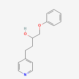 1-Phenoxy-4-pyridin-4-yl-butan-2-ol
