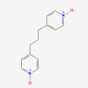 molecular formula C13H14N2O2 B7725925 4,4'-(Propane-1,3-diyl)bis(pyridine 1-oxide) 