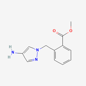 methyl 2-[(4-amino-1H-pyrazol-1-yl)methyl]benzoate