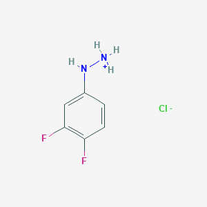 (3,4-Difluoroanilino)azanium;chloride
