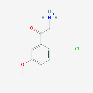 Ethanone,2-amino-1-(3-methoxyphenyl)-, hydrochloride (1:1)