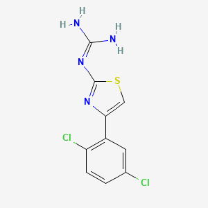 1-(4-(2,5-Dichlorophenyl)thiazol-2-yl)guanidine