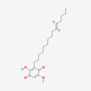 2-Hydroxy-5-methoxy-3-((e)-pentadec-10-enyl)[1,4]benzoquinone