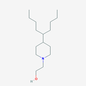 molecular formula C16H33NO B7726161 2-[4-(1-Butyl-pentyl)-piperidin-1-yl]-ethanol 