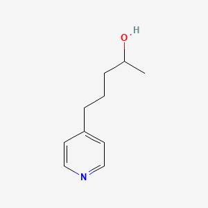 molecular formula C10H15NO B7726165 5-Pyridin-4-yl-pentan-2-ol 