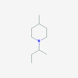 molecular formula C10H21N B7726168 1-sec-Butyl-4-methyl-piperidine CAS No. 51075-48-0