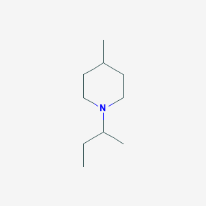 1-sec-Butyl-4-methyl-piperidine