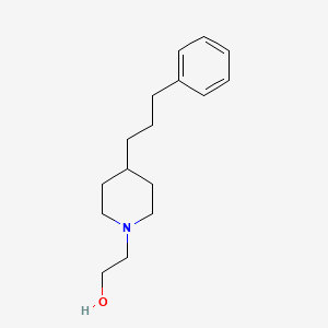 molecular formula C16H25NO B7726169 2-[4-(3-Phenyl-propyl)-piperidin-1-yl]-ethanol 