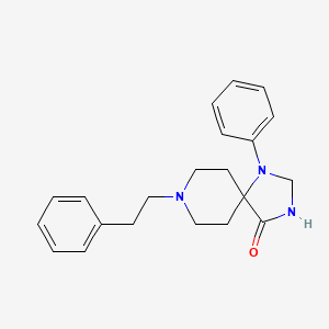 molecular formula C21H25N3O B7726212 8-Phenethyl-1-phenyl-1,3,8-triaza-spiro[4.5]decan-4-one 