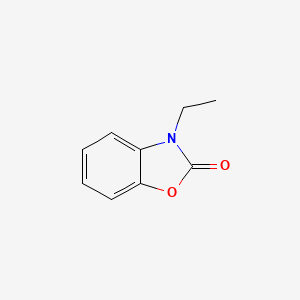 molecular formula C9H9NO2 B7726513 2(3H)-Benzoxazolone, 3-ethyl- CAS No. 30741-06-1