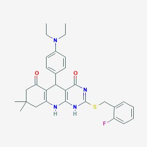 molecular formula C30H33FN4O2S B7726627 CID 4457240 