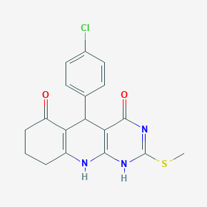 molecular formula C18H16ClN3O2S B7726647 CID 4066976 