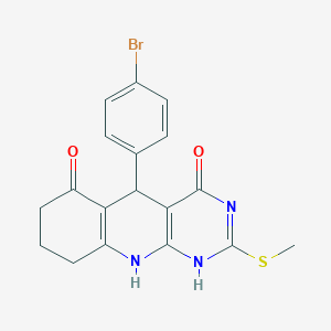 molecular formula C18H16BrN3O2S B7726652 CID 4129136 
