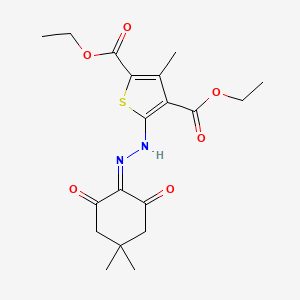 molecular formula C19H24N2O6S B7726977 CID 1180631 