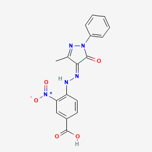 molecular formula C17H13N5O5 B7727009 CID 5758239 