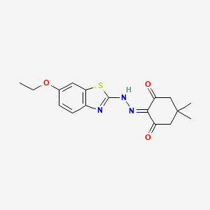 molecular formula C17H19N3O3S B7727118 CID 722225 