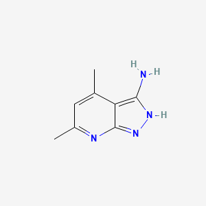 4,6-Dimethyl-1H-pyrazolo[3,4-b]pyridin-3-amine