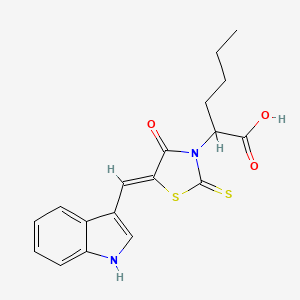molecular formula C18H18N2O3S2 B7727244 CID 6242926 