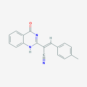 molecular formula C18H13N3O B7727352 CID 5710455 