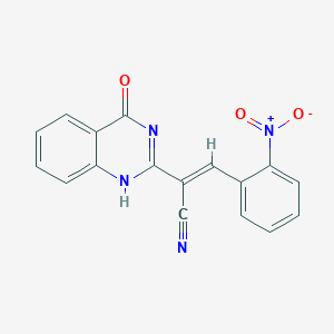 molecular formula C17H10N4O3 B7727393 CID 5710440 
