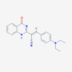 molecular formula C21H20N4O B7727430 CID 5766859 