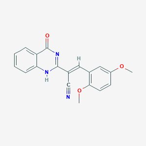 molecular formula C19H15N3O3 B7727436 CID 5710445 