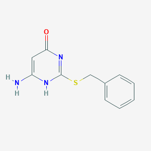 6-amino-2-benzylsulfanyl-1H-pyrimidin-4-one