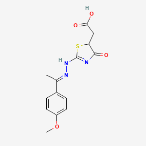 molecular formula C14H15N3O4S B7727620 CID 9586243 