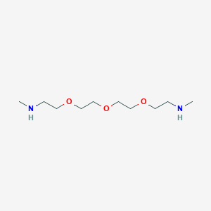 molecular formula C10H24N2O3 B7727698 2,2'-((Oxybis(ethane-2,1-diyl))bis(oxy))bis(N-methylethanamine) CAS No. 68960-89-4